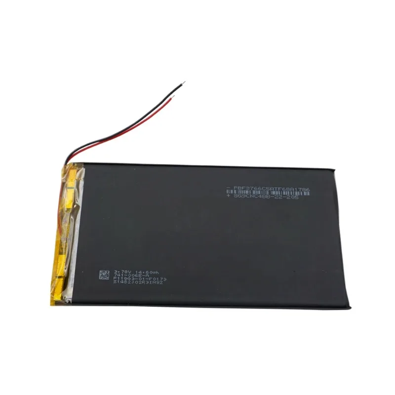 High Quality 3766125 Polymer Li LiPo Battery 3.7V 4000mAh for Portable Power Banks, Tablets, DVDs, and Mobile Internet Devices