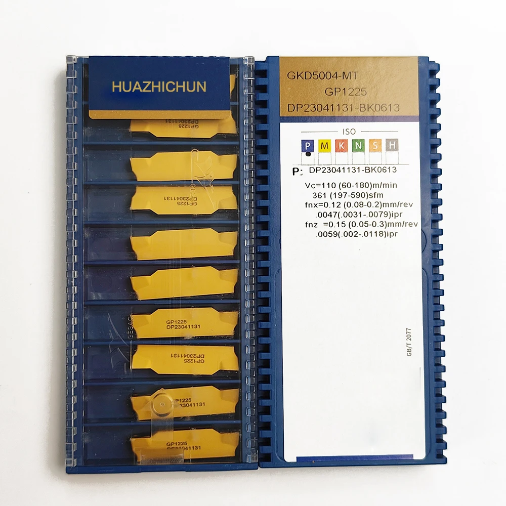 

HUAZHICHUN GKD5004-MT GP1225 Carbide Inserts Milling Cutter Tool
