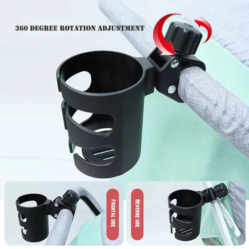 Nouveau bébé poussette tasse bébé poussette porte-gobelet universel 360 rotatif boisson Bottl