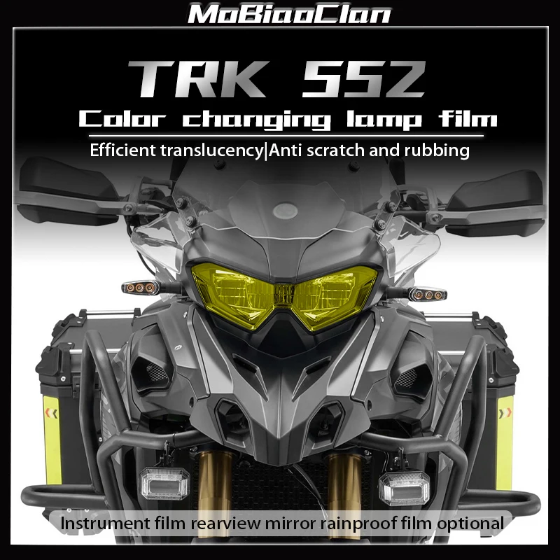 

For Benelli TRK 552 X 552X TRK552X TRK552 2025 Headlight film instrument film protective film lamp film modified accessories