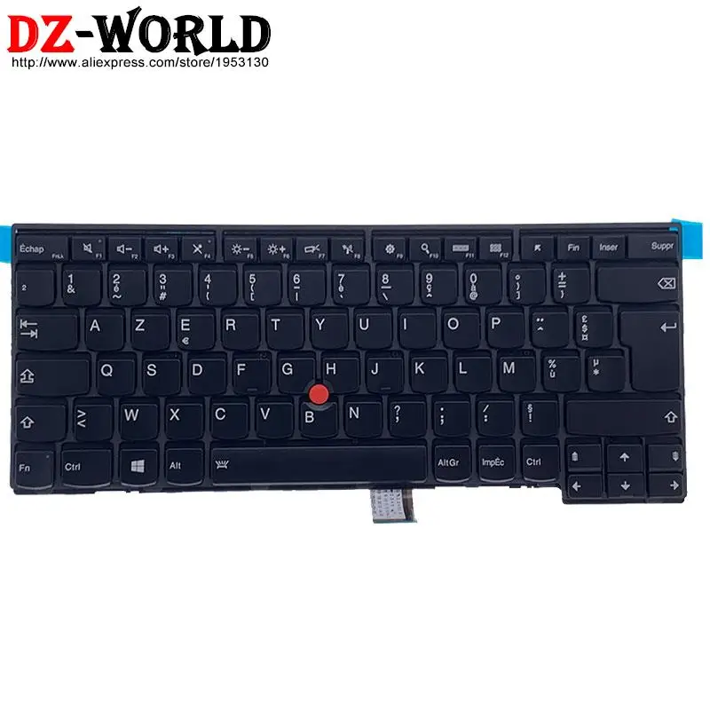 Azerty FR French Backlit Keyboard for Lenovo Thinkpad T440 P T450 S T460 L440 L450 L460 L470 E431 E440 01EN519 01AX321 04Y0873