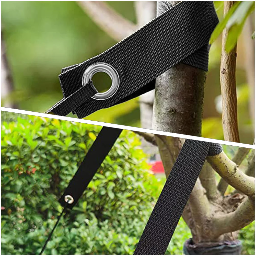 

5pcs Anti-Wind Tree Ties Heavy Duty Nylon Tree Staking Straps For Garden Plant Support Outdoor Yard Fixing Tool