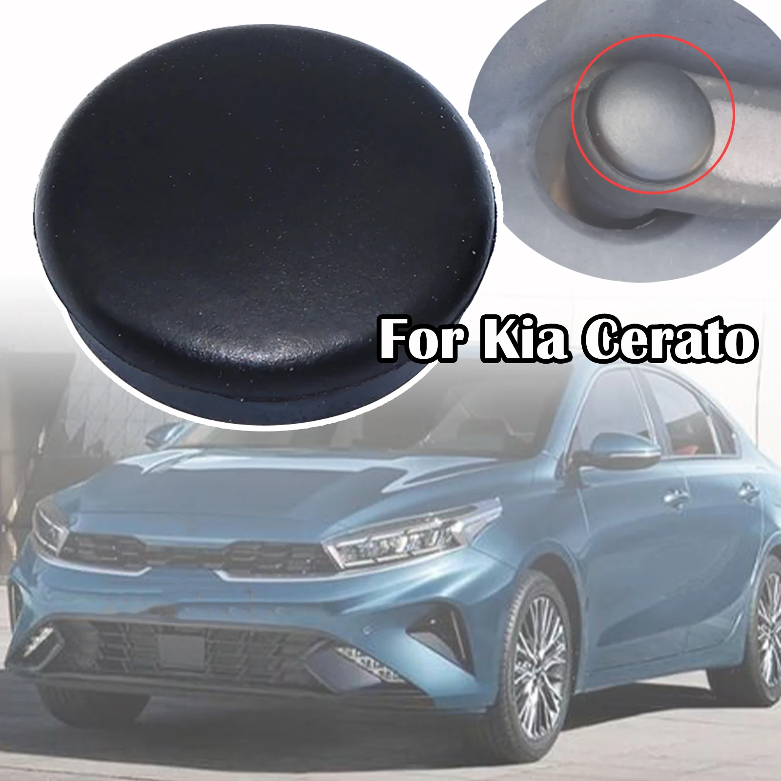 

For Kia Cerato Sephia Spectra Car Front Windshield Wiper Arm Head Nut Cover Cap Bolt Replacement 2004 2005 2006 Accessories