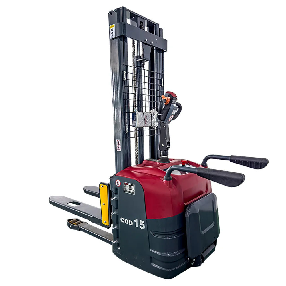 

Customized 2026 New 2T Full Electric Stacker | CE Certified 2000kg Walkie Pallet Stacker With EPS & AC Motor For USA EU Warehous