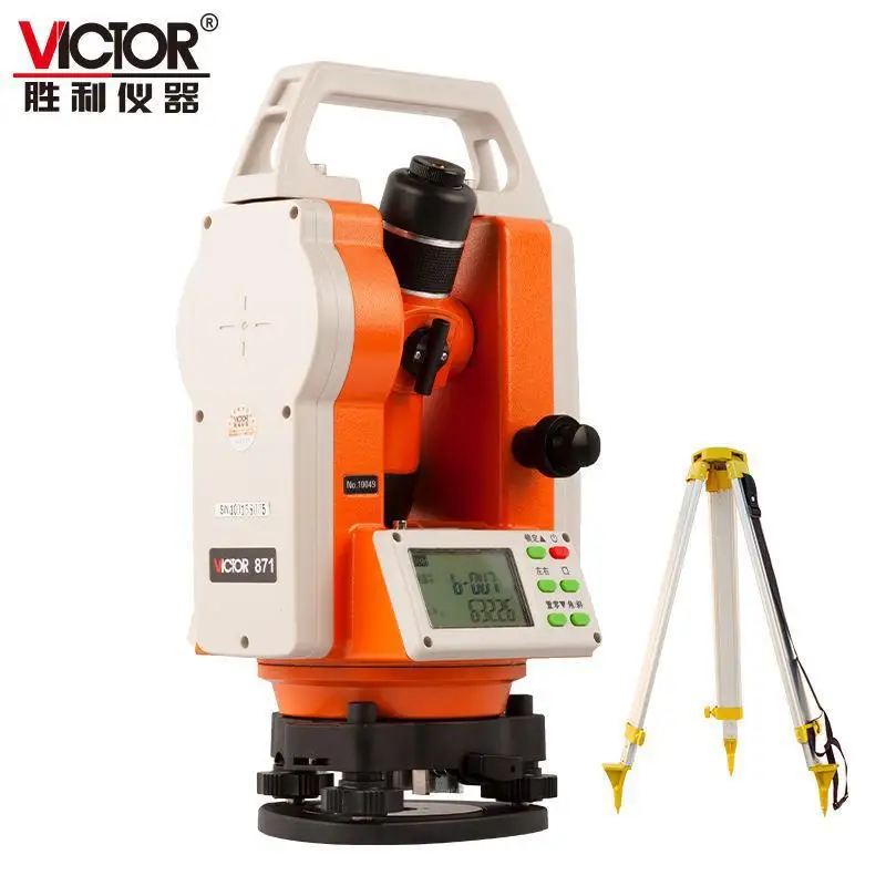 

Victory Instrument 871/871L Electronic Theodolite Laser Level Mapping Instrument Multifunctional Theodolite