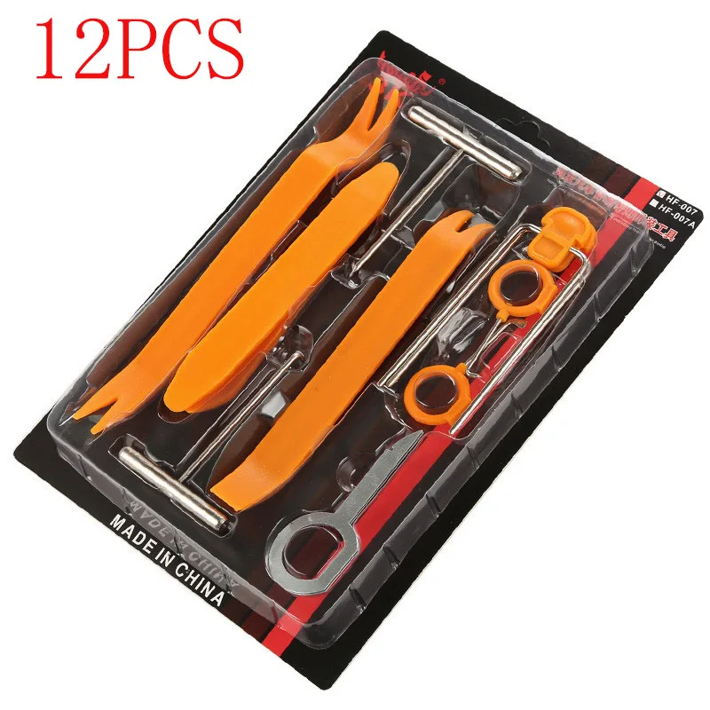 Auto Door Clip Panel Trim Removal Tools Kits Car Interior Seesaw Conversion Repairing Tool Radio Navigation Blades Disassembly