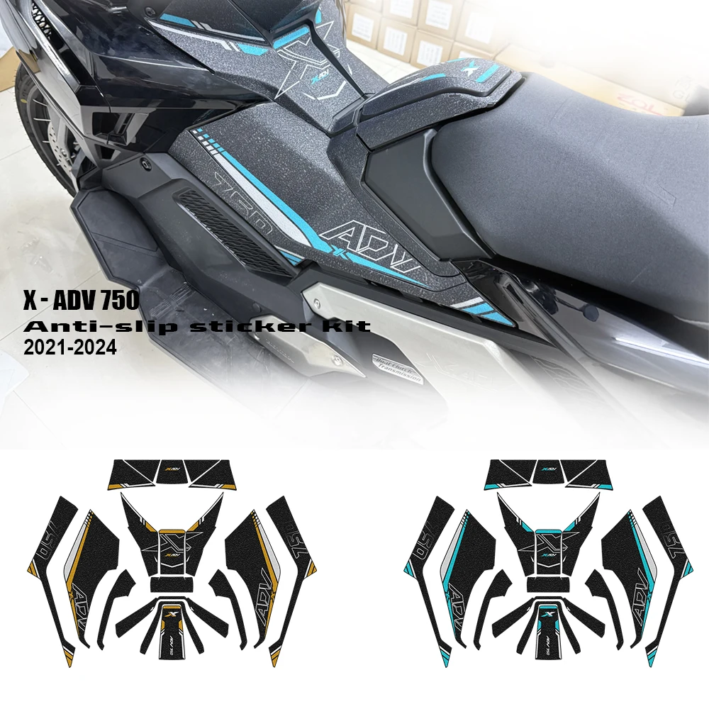 XADV750 2022 Fuel Tank Fairing Protective Sticker Thickened Armor Decals For X-ADV 750 X ADV 750 2021-2024
