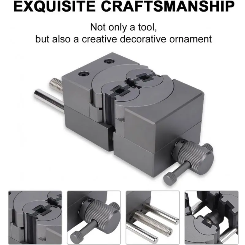 BMBY-For DIY Crafts Model Making Bench Vise Miniature Portable Desktop Clamp Fixture For Jewelry Watch Repair Hand Tool