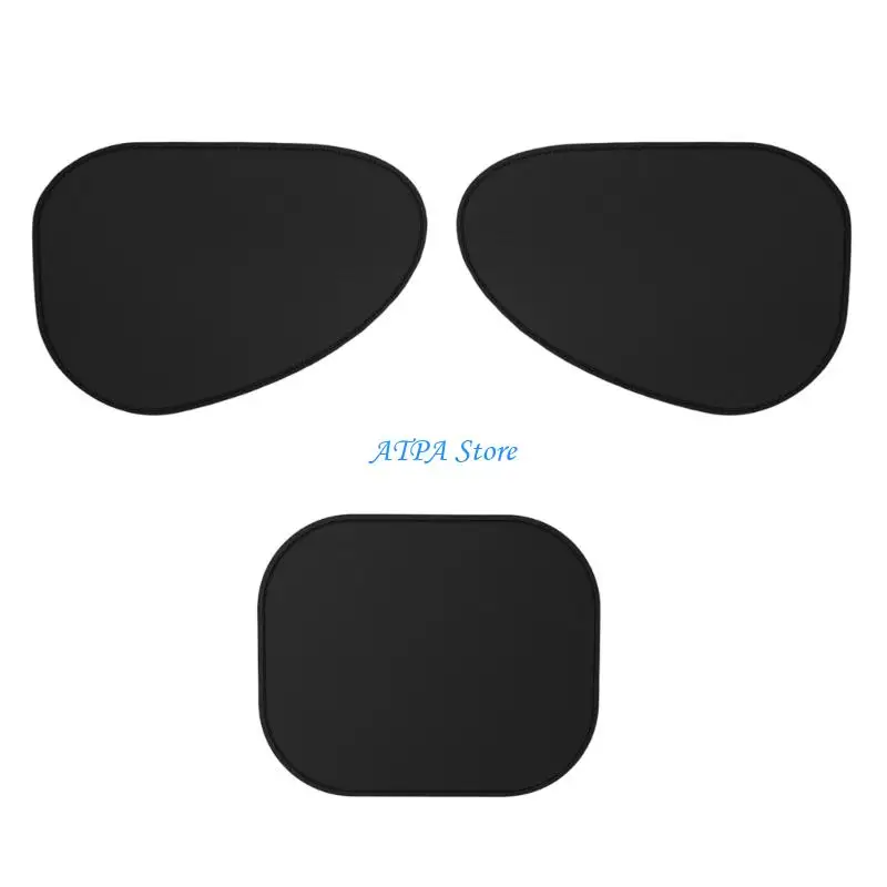 

U13C Автомобильный электростатический козырек от солнца, барьер для УФ-излучения, сетчатая оконная крышка, многоразовая, без