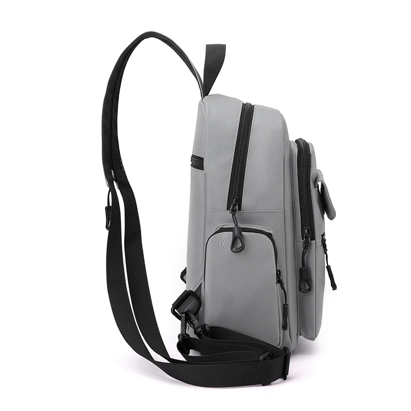 Modische Multifunktionale Brusttasche Fahrrad-Brusttasche Herren Mini-Rucksack Geeignet für Tägliches Pendeln Outdoor-Sport Reisen – Detail 16