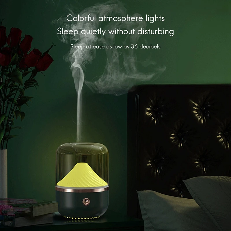 에센셜 오일 아로마 디퓨저 USB 가습기, 가정용 초음파 자동 향기 디퓨저, 무화기 아로마 디퓨저