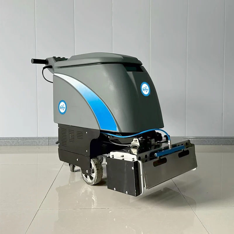 السلالم المتحركة التجارية خطوة درج نظافة غسالة لمراكز التسوق المطارات حالة جديدة آلة التنظيف السلالم المتحركة