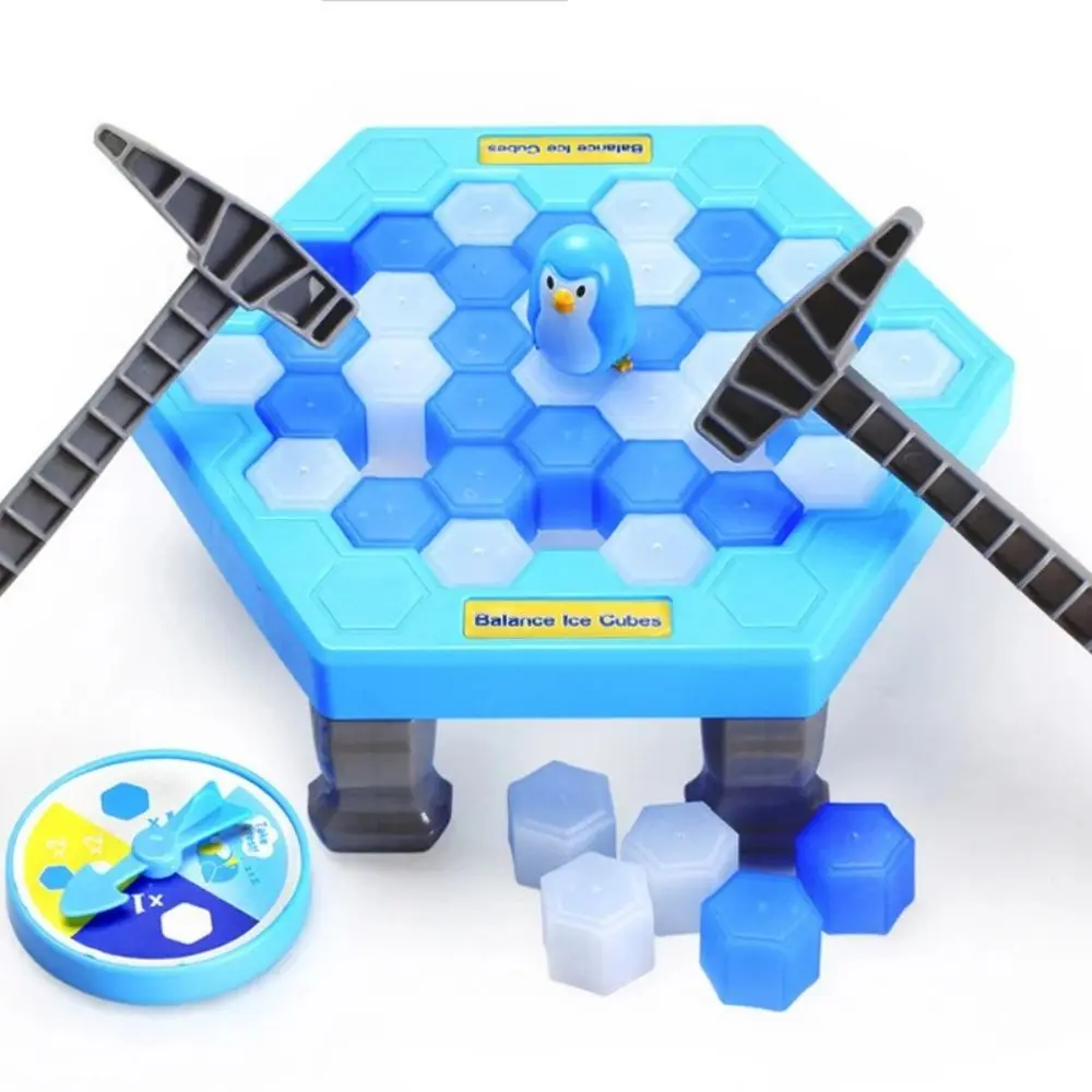 Save Penguin Ice Breaking Game Mini Fun Board Game Family Part Parent-child Interactive Balance Blocks Children Puzzle Toy Gift