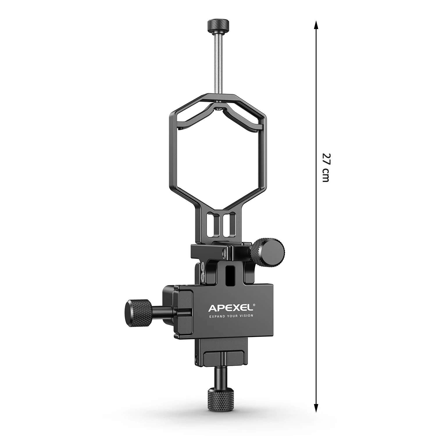 APEXEL Eyepiece Connector for Phone, Telescope Photography Accessory for Monocular/Astronomical Telescope/ Microscope, 20-60mm