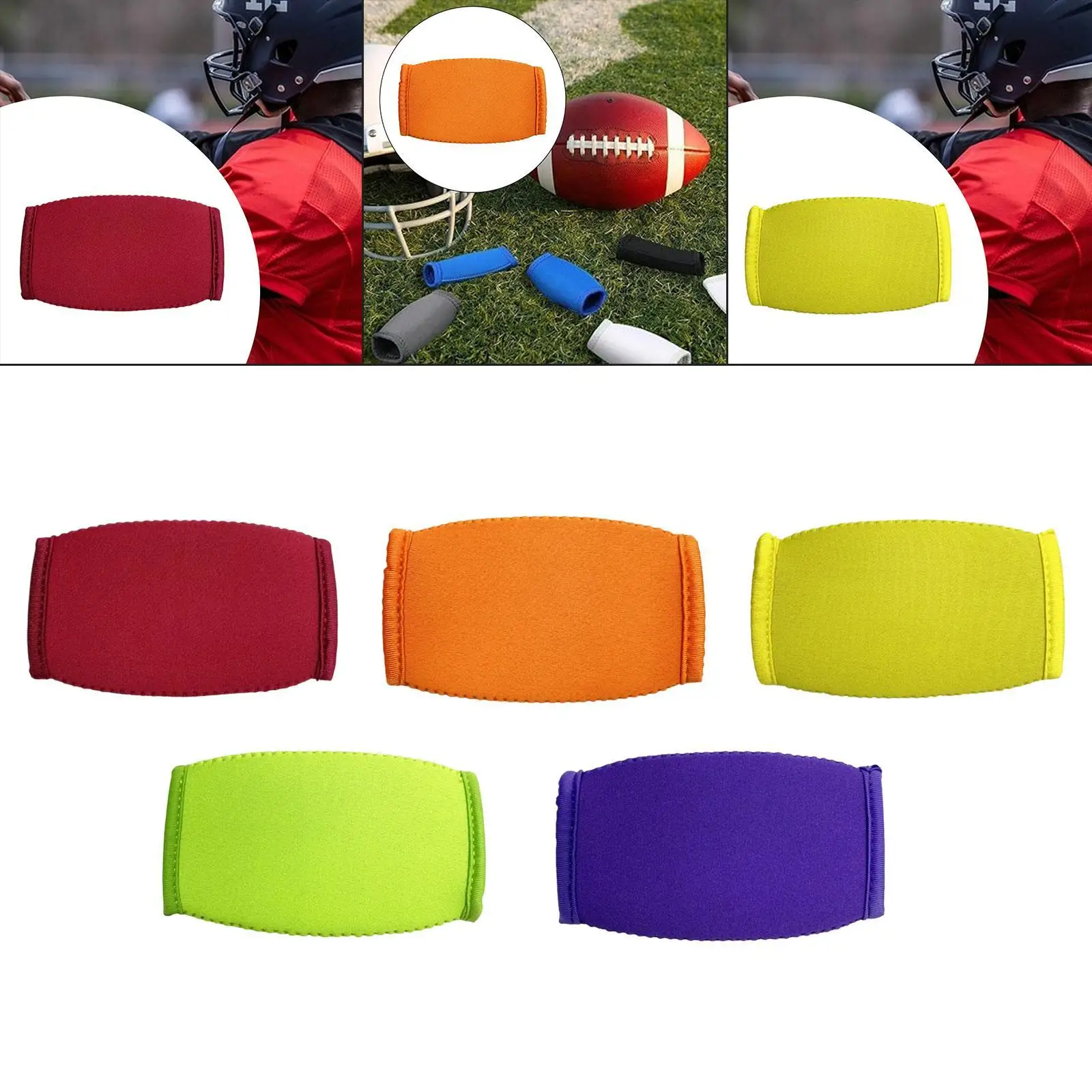 كرة القدم الذقن وسادة كرة القدم غطاء الذقن الملحقات الرياضية المحمولة استبدال جزء غطاء وسادة الذقن وسادة الفك لركوب الدراجات في الهواء الطلق #4
