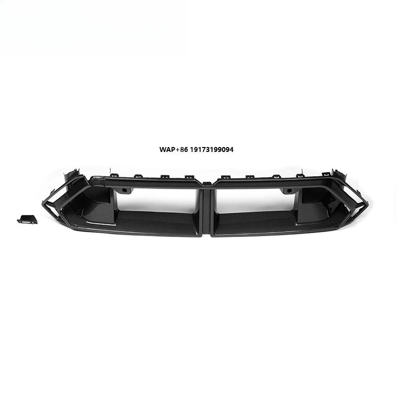 

High Quality Dry Carbon Fiber Front Bumper Lower Grill for G90 G99 M5 Sedan 2024+ Carbon Grille Car Accessories