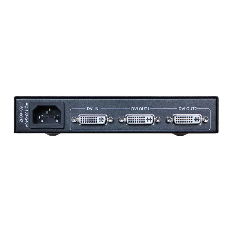 Splitter DVI 1x2 Splitter 1920 x1080 @ 60HZ 1 ingresso 2 uscita Plug And Play per condivisione Multi-schermo modello AMS-D1S2