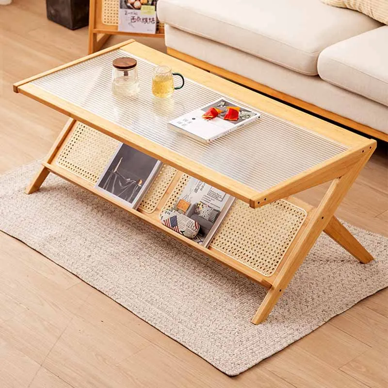 

Sedentary Books Writing Table Transparent Rectangle Minimalist Bedroom Table Laptop Entrance Articulos Para El Hogar Furniture