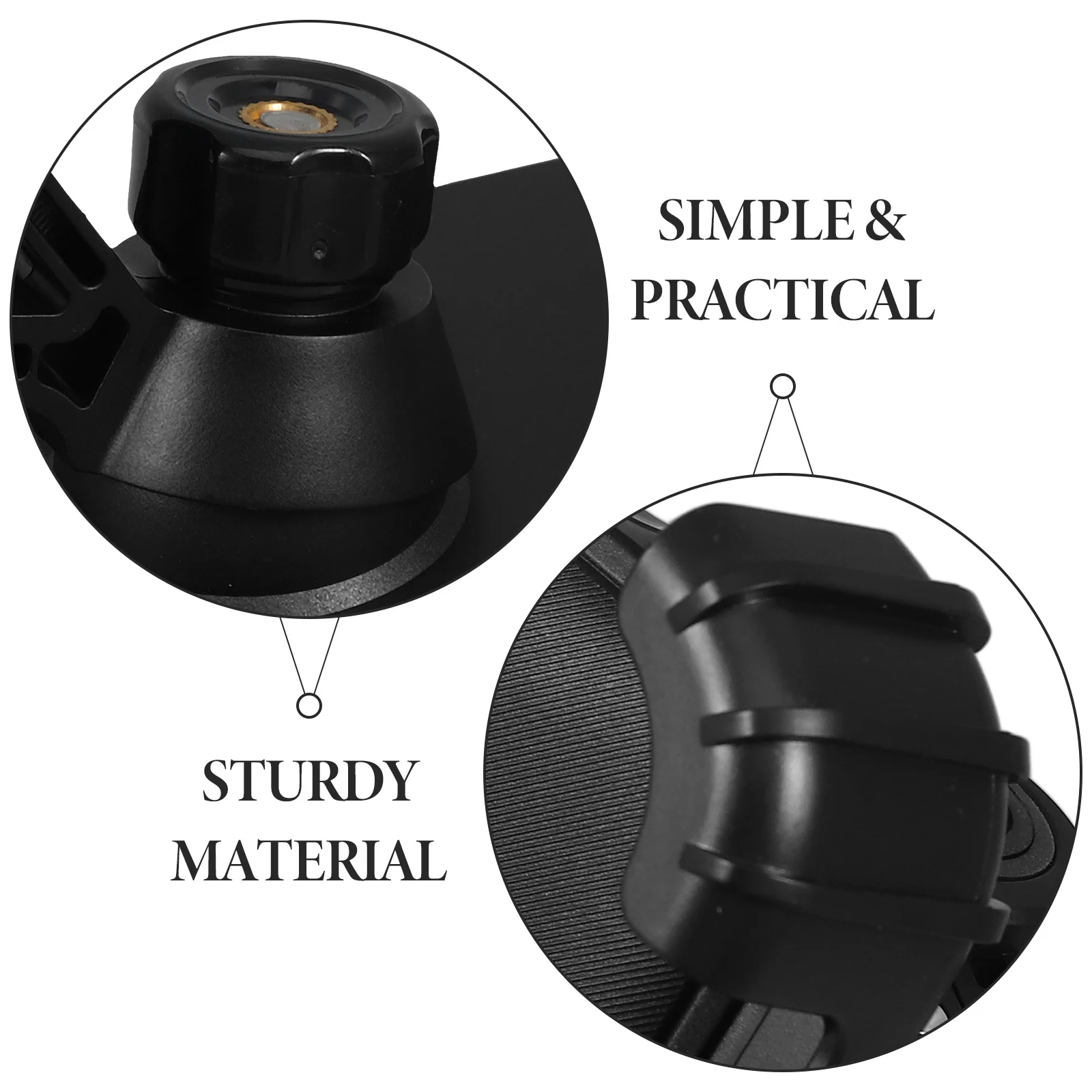 

Bike Phone Mount Holder Durable Motorcycle Phone Bracket Clamp for Hands Free Use Music Playing Positioning on Motorbike