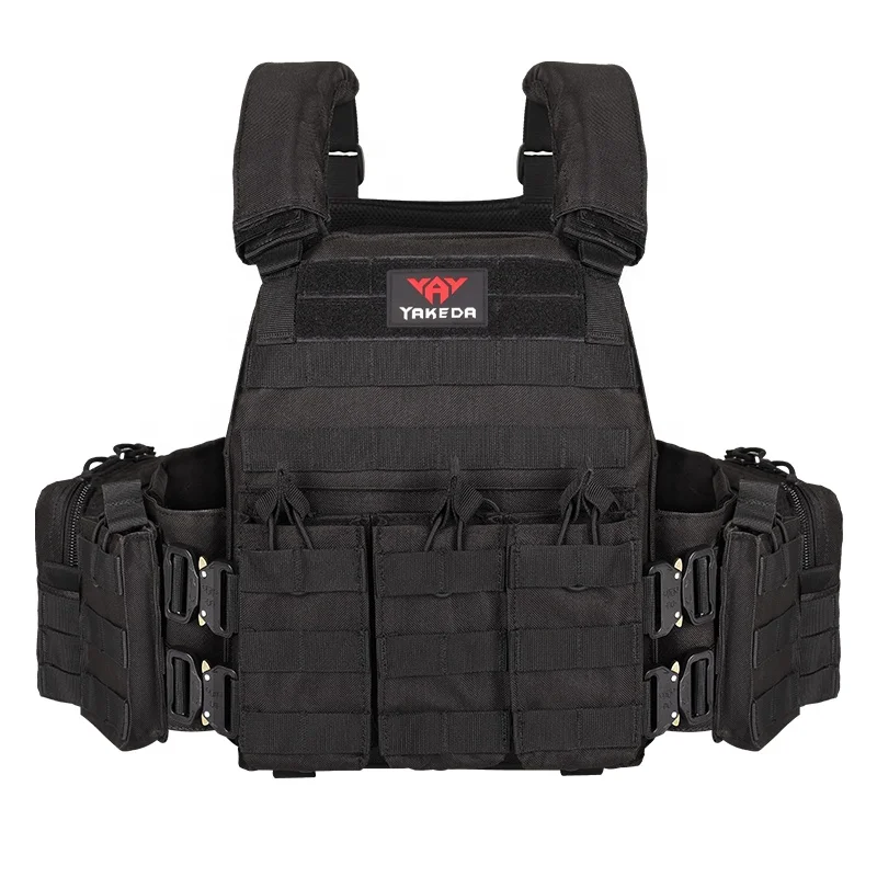 

Quick Release Buckle Plate Carrier Molle System Camouflage Chaleco Tactico Training Vest Black Tactical Vest