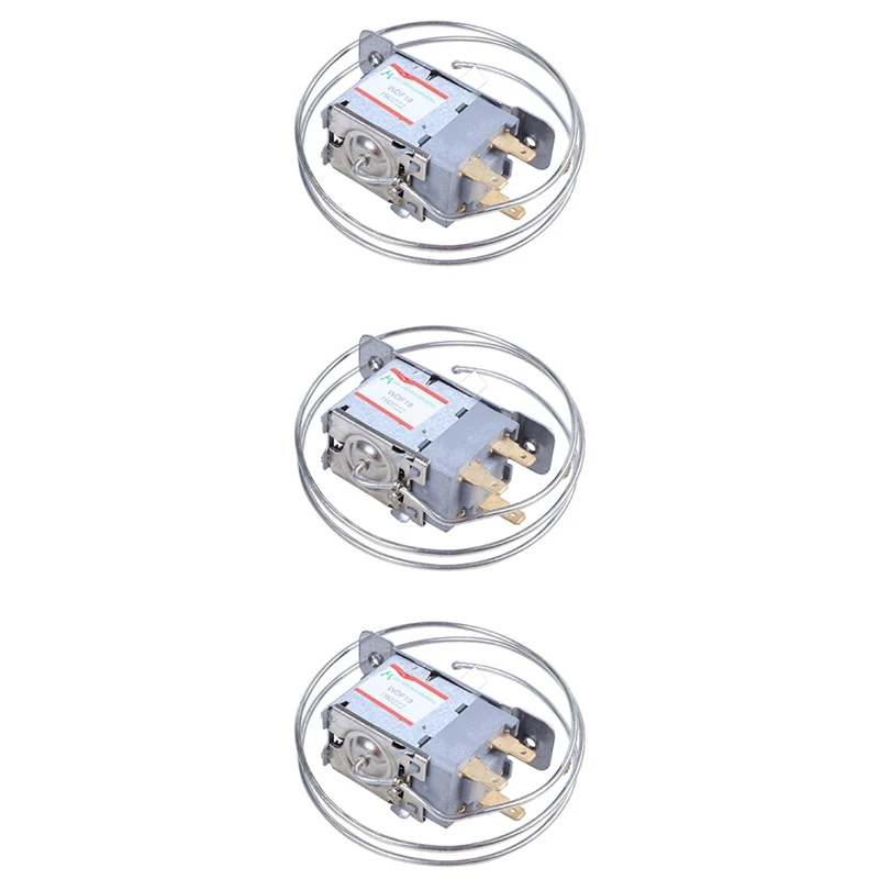 

Hot 3X AC 220V-250V Volt 5(4)A 3-Pin 5.8Mm Dia Shaft Refrigerator Thermostat