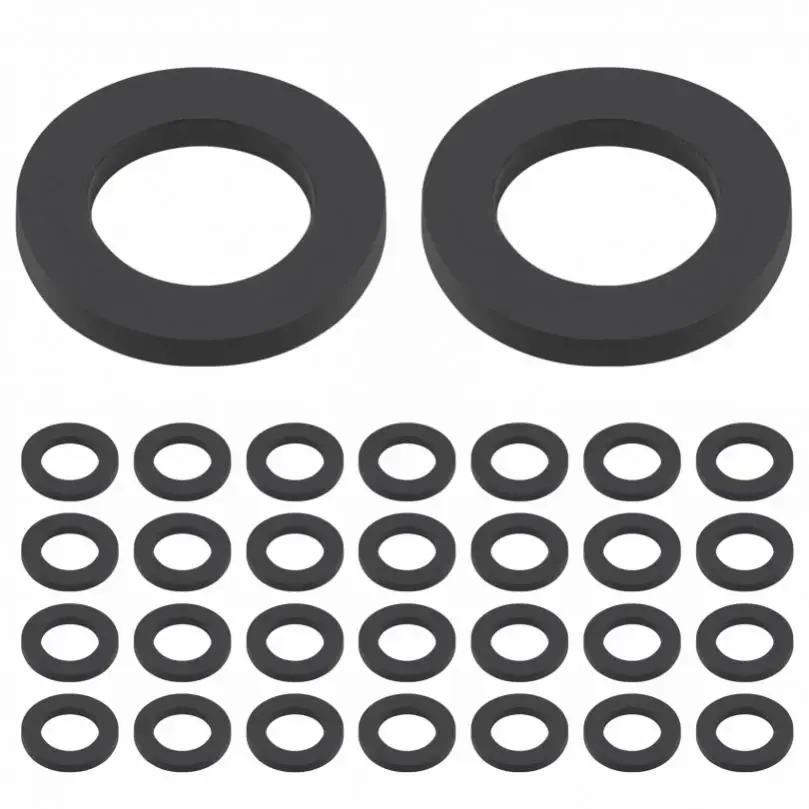 30pcs 1/2inch O Ring Washers Flat Rubber Seals Gasket for Water Tap Connection / Faucets, O Ring Rubber Washer Hose Gaskets