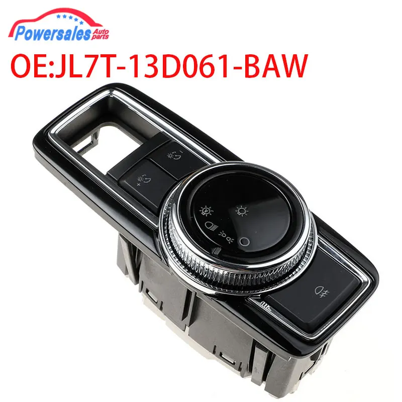 New Car Headlight Switch Headlamp Fog Light Control Button For Ford JL7T-13D061-BAW JL7T13D061BAW