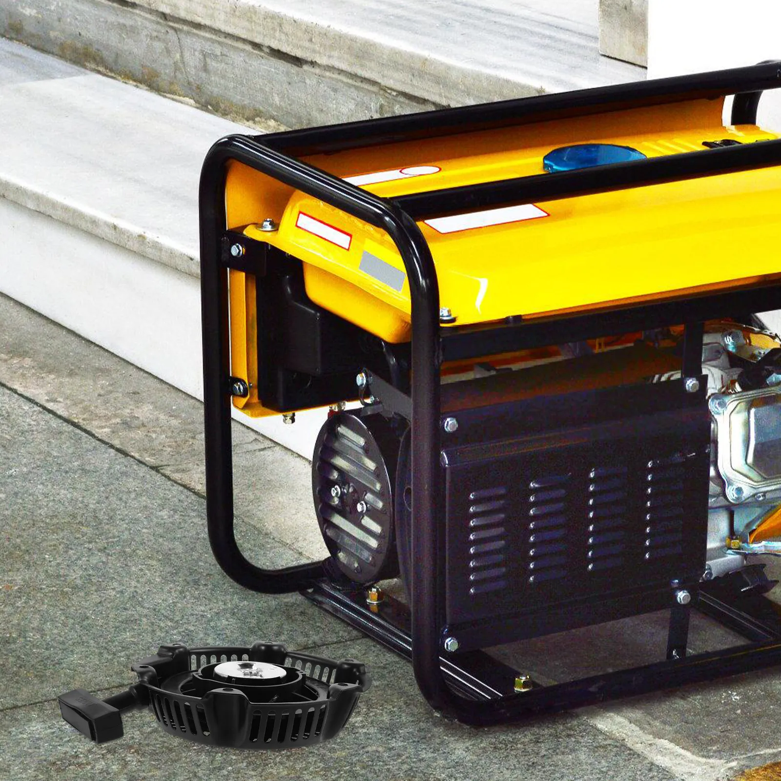 

Engine Starter Replacement for Generator Water Pump Trowel Machine Compact Lightweight Reliable Pull Start Assembly