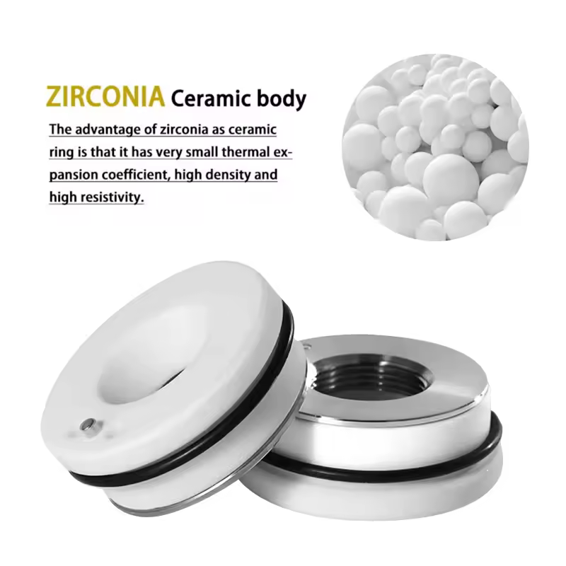 Laser Ceramic Body Nozzle Holder Ring D32/M14 D28/M11 WSX Precitec Raytools Fiber Cutting Head Procutter Lightcutter BT230 BT240 - Image 3