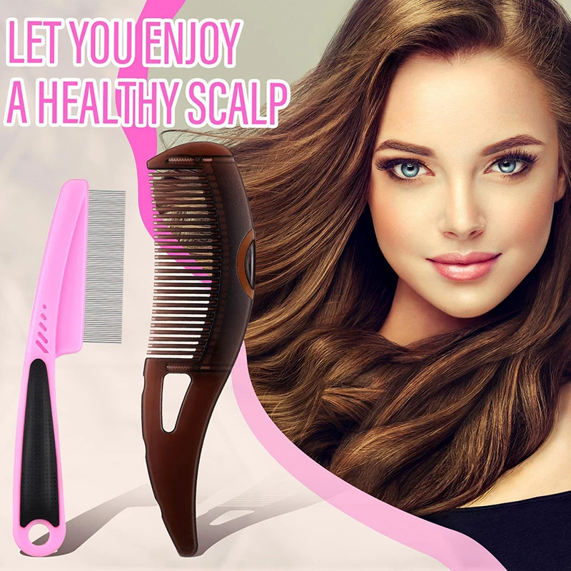 

Fine Tooth Comb Hollow Tooth Lice Comb Massage Hair Comb Dandruff Comb Scalp Comb For Men And Women Drop Shipping