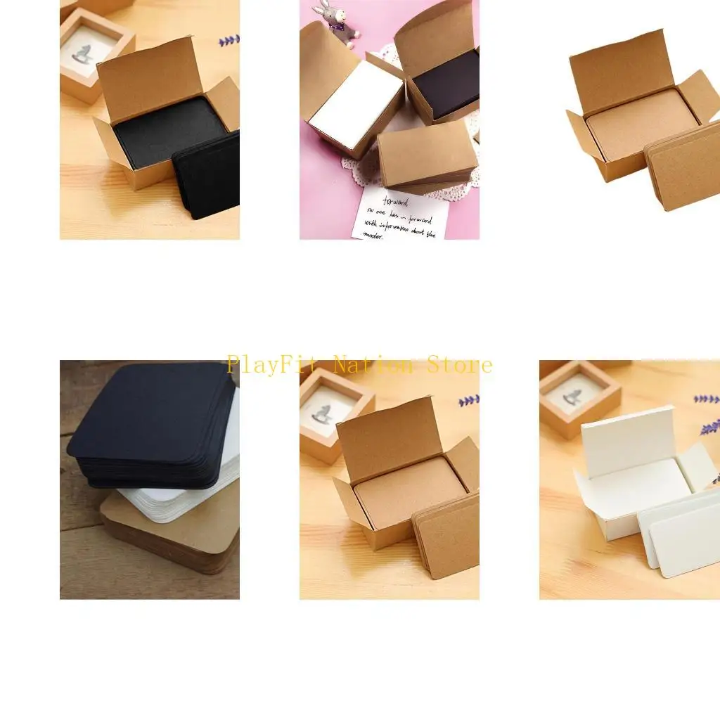 

242F 200 шт. пустые игральные карты DIY флэш-карты игровые карты, пакет обучающих карточек