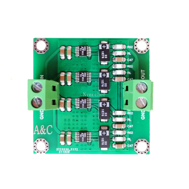 

4 Parallel 2A LT3045 Low Noise Linear Regulated Power Supply Module for DAC Board