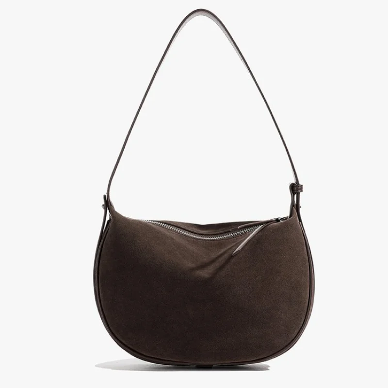 

Ladies Trendy Bucket Bag Faux Leather Drawstring Closure Soft Material Perfect for Spring Summer Daily Matching