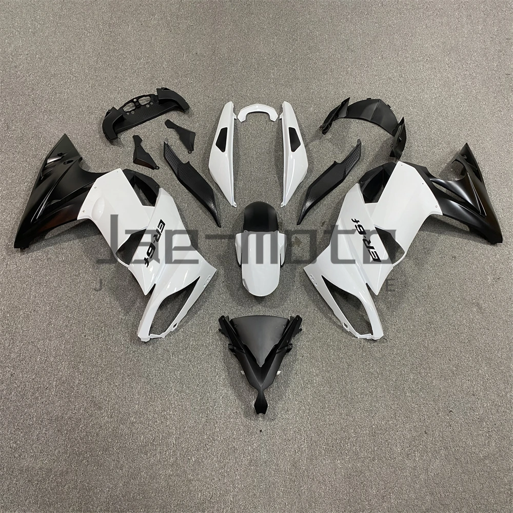 

Для ER6F ER-6F NINJA650 2009 2010 2011, инъекционный АБС-пластик, полный комплект обтекателей, форма для замены аксессуаров ER-6F ninja650, белый