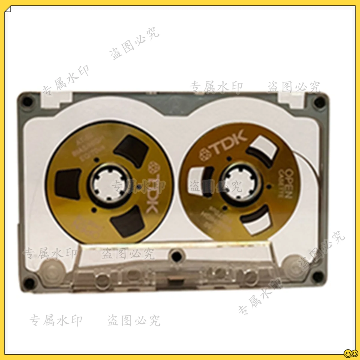 55 Minute Blank Tape Disk Double-Sided Metal Small Open Disk Blank Cassette Tape Tape Disk, E