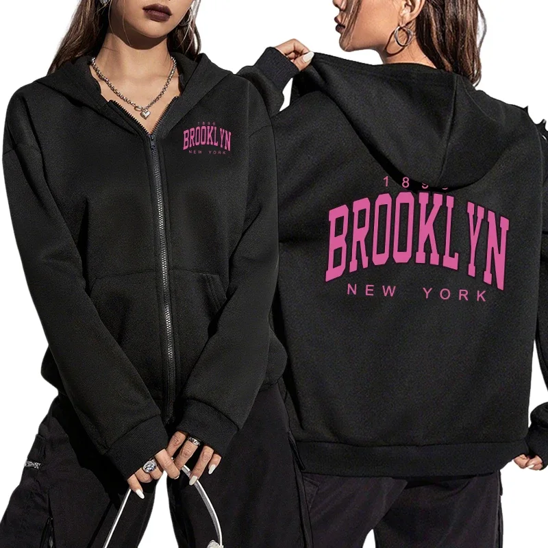 

Quality Hot Sales 2026 Spring Women Zipper Cardigan Hooded Sweatshirt Fashion Casual Jogging Lady Versatile Sport Coat