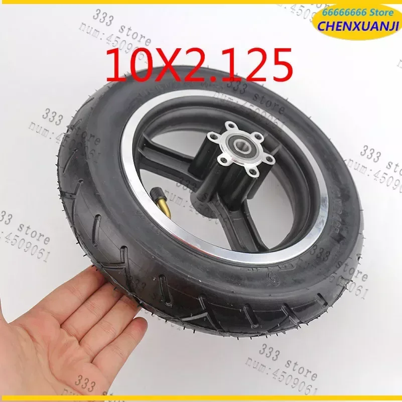 10x2.125 scooter elétrico balanceamento hoverboard auto equilíbrio inteligente pneu 10 Polegada pneu com tubo interno aro da roda