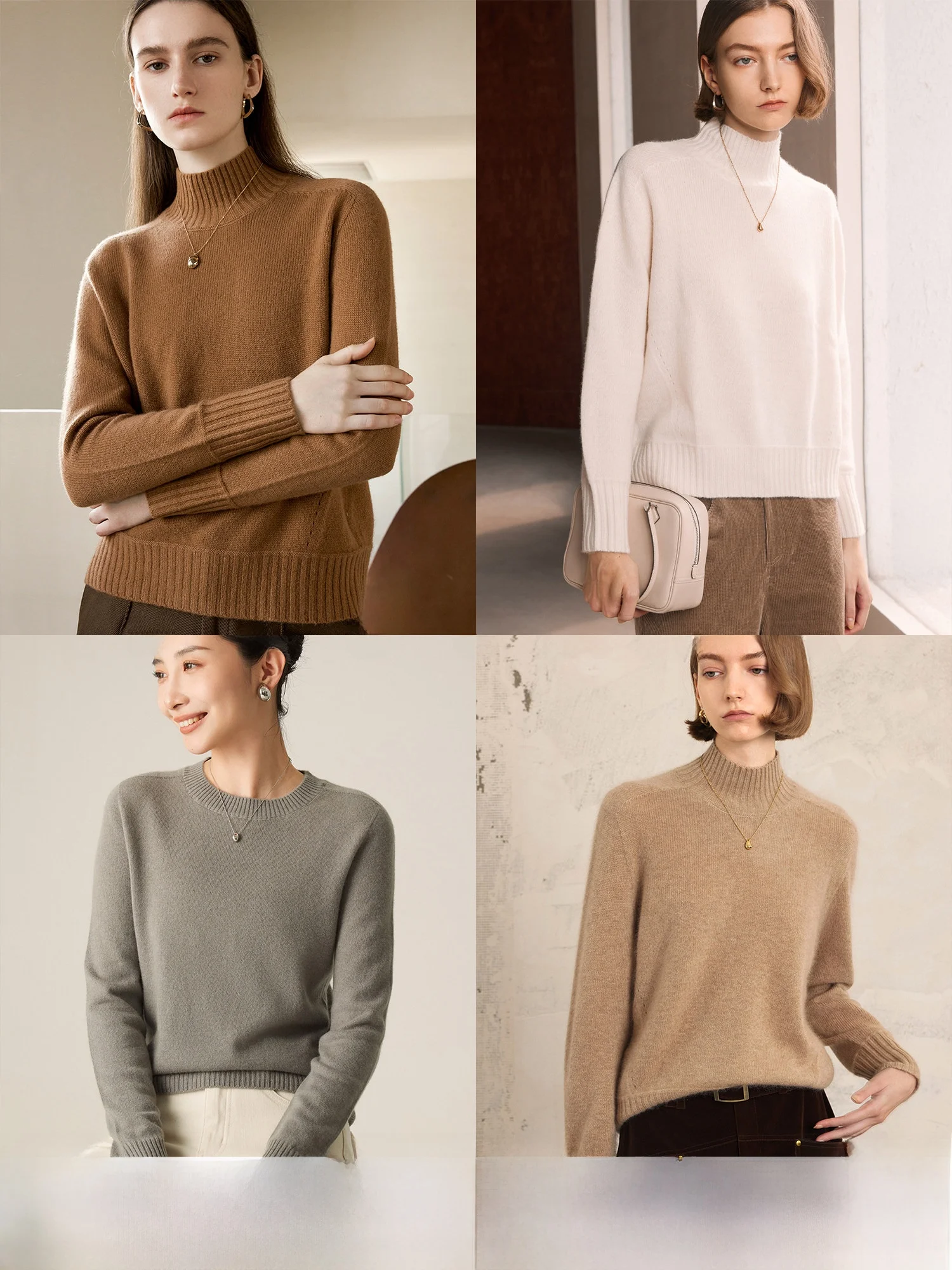 

Albas 00 Camere Sweater round Ne f High Ne Women's Knitwear Color Ptte Design Warmth Autumn Winter Faion
