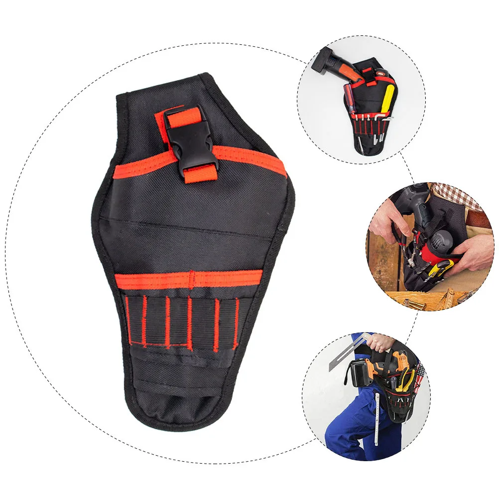 1 قطعة حقيبة أدوات الثقيلة متعددة الوظائف الخصر الحقيبة التصميم العلمي تخزين سعة كبيرة لعامل صيانة سباك