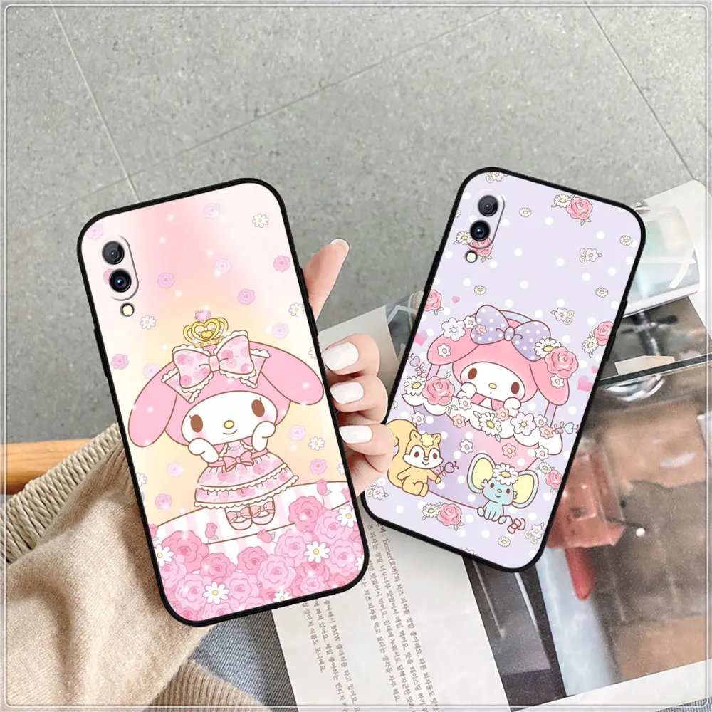 การ์ตูนเคสเมโลดี้ของฉันสำหรับ VIVO Y97 Y93 Y91 Y91C Y85 Y83 Y81 Y66 Y79 Y78 Y77 Y76S Y52S Y75 Y72 Y69 Y67ที่ฝา Y53 5กรัม