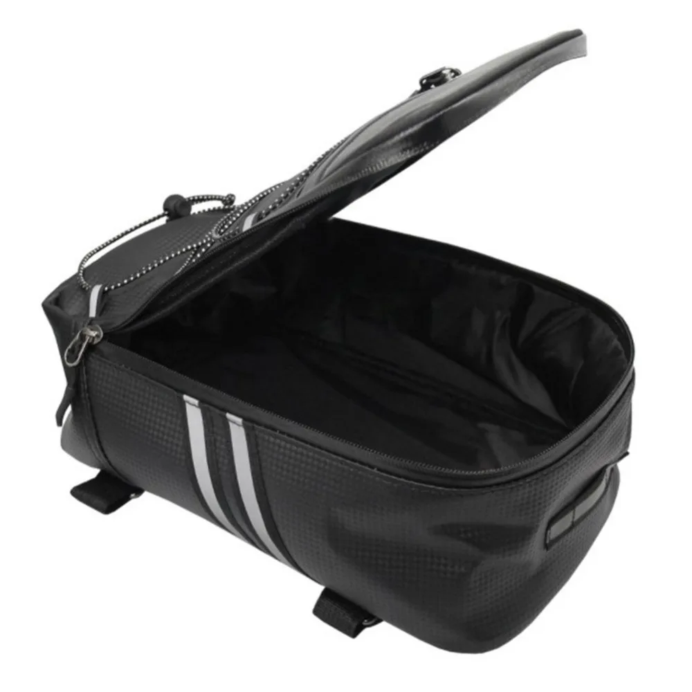 

8L Large Capacity Motocycle Bag Waterproof Bicycles Rear Rack Trunk Pannier Motobike Folding Luggage Compartment