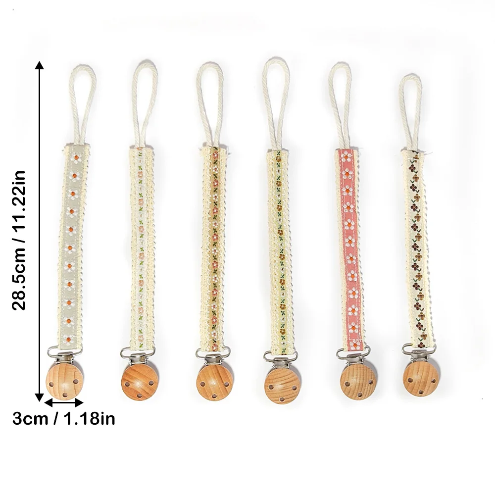 Baby Infant  Pacifier Clips for Newborn Teething Soother Chew Dummy Chains Girl Boy Baby Accessories  Baby Birthday  Gift