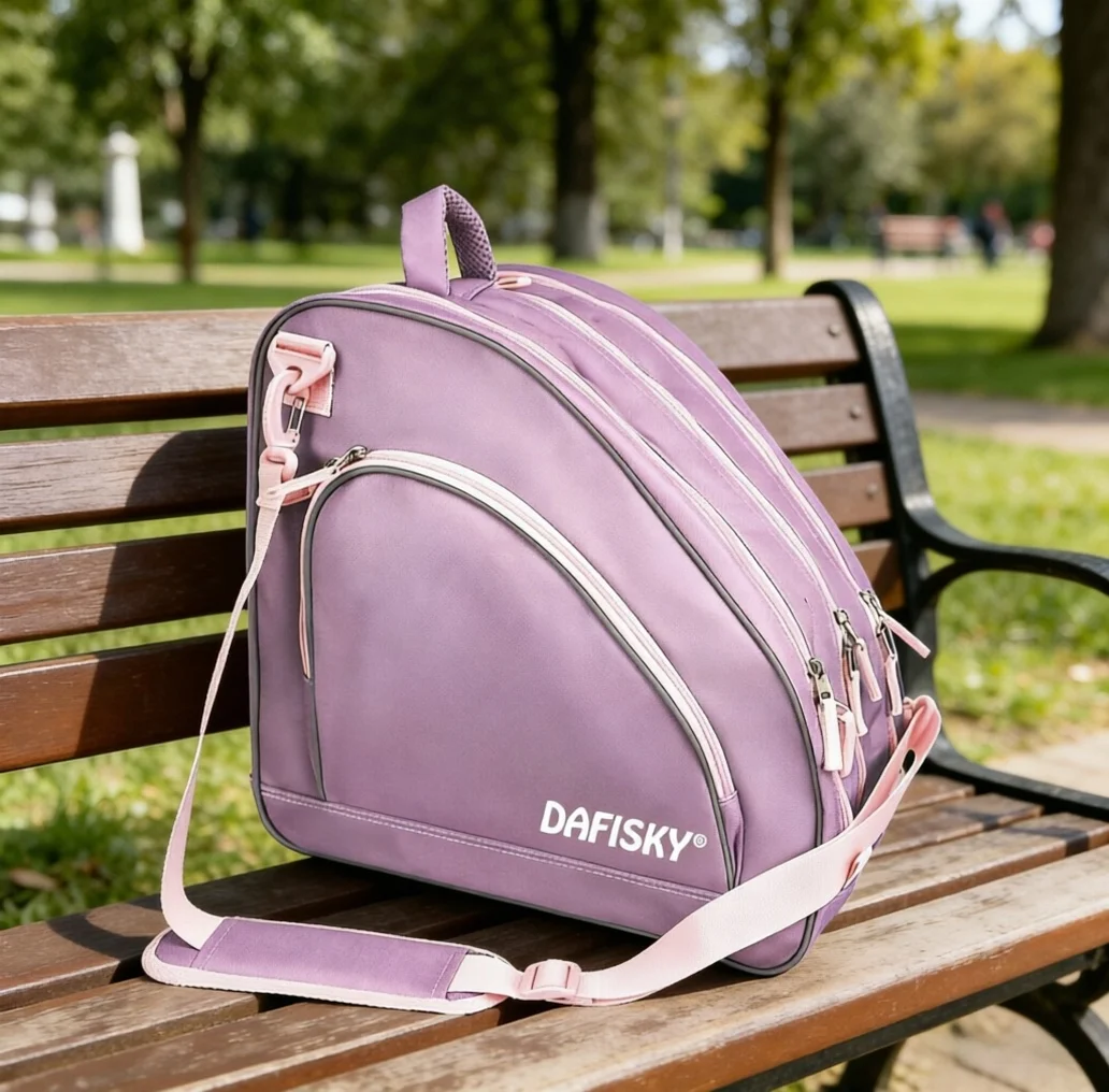 dafisky-rollerblades-crossbody-bag-ice-skates-storage-bag-quick-skate-professional-skateboard-bag