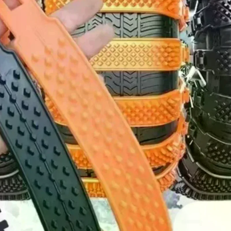 Plastic Anti-skid Chain Winter Wheel Tyre Snow Chain Widen Thicken Car Tire Crawler Type Anti-Slip Ties Emergency Tools 10pcs