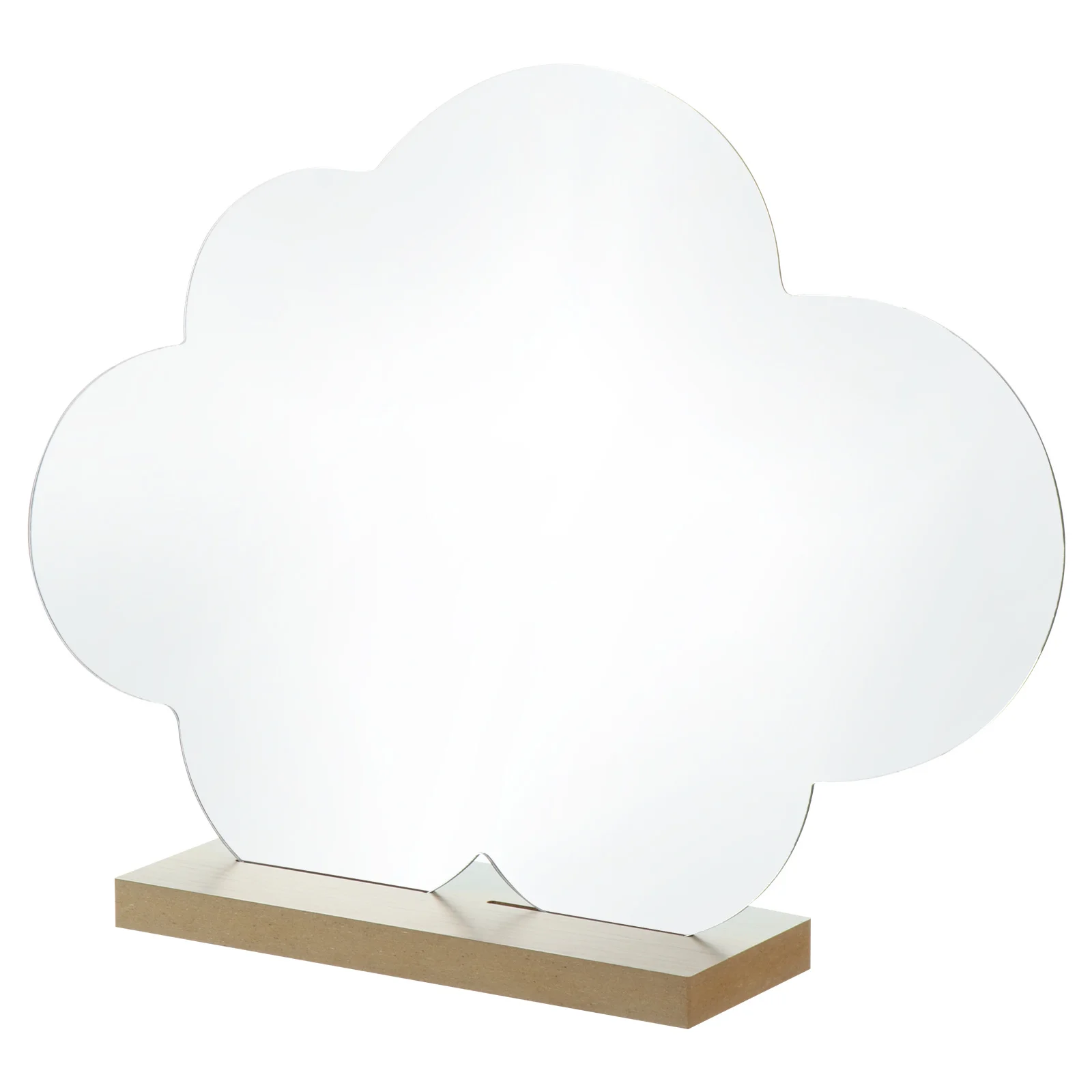 Drewniane, nieregularne lusterko do makijażu, lusterko stołowe, dekoracyjne, z powierzchnią o wysokiej rozdzielczości, do użytku w sypialni, do makijażu i pielęgnacji skóry.