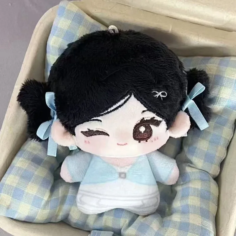 Llavero de peluche suave y esponjoso de 10 cm Aespas, mini figura de peluche adorable, colgante decorativo para mochila, regalo de moda