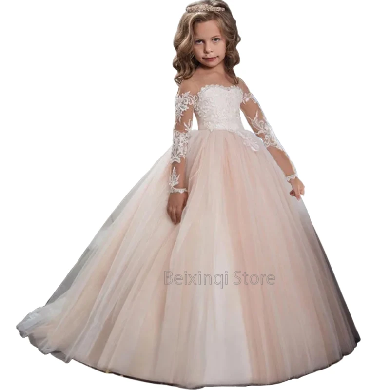 Robe de princesse pour filles de 12 à 14 ans, tenue de Rhpour enfants