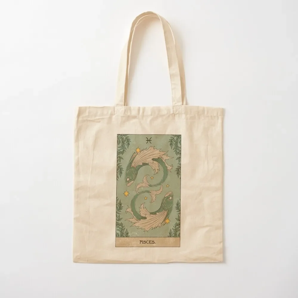 

Pisces Tote Bag shopping cart bags hand bag hand bags Tote Bag