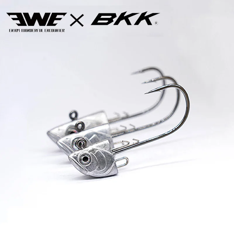

3 шт./упаковка, рыболовные крючки EWE & BKK, 25/35/45 г