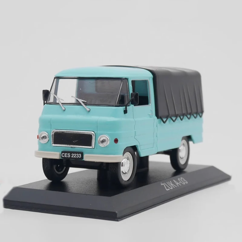 Diecast 1:43 Scale ZUK A-03 Truck Alloy Nostalgia Classic Car Model Finished Product Simulation Toy Gift Static Model Display